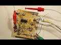Easy square wave oscillator 1 kc range higherlower made with a 7400 ttl chip schematic and demo