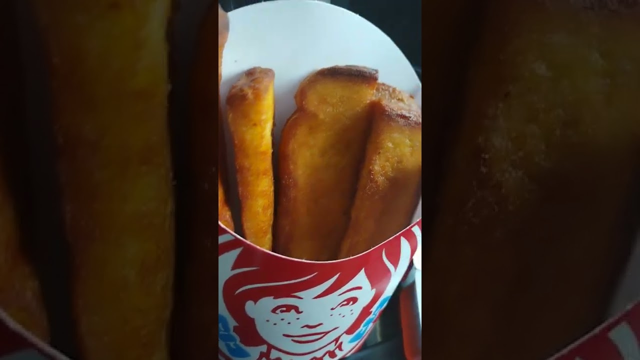 Wendy's french toast very good... viral fyp youtube breakfast 