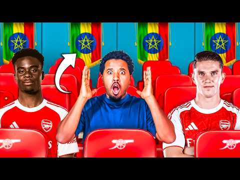 አርሰናል ሜዳ ገባሁ የኢትዮጵያ ባንዲራ ተሰቅሏል Abel Birhanu