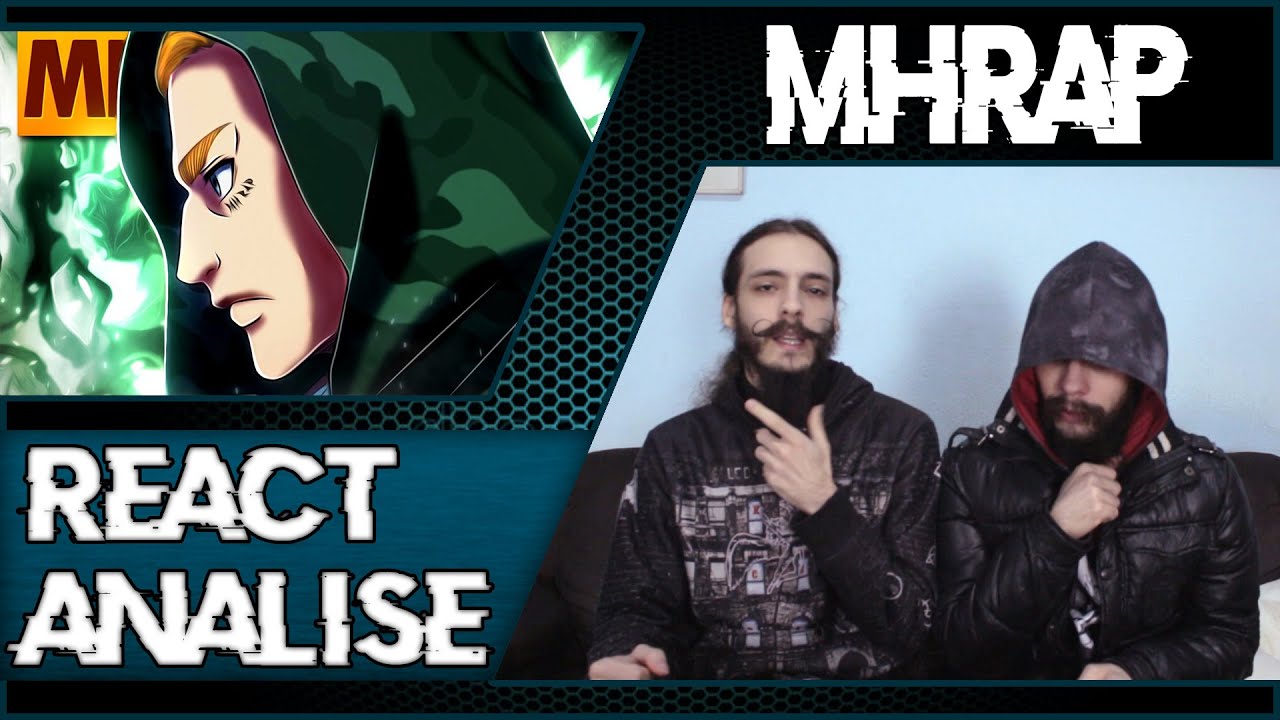 [REACT/ANÁLISE] MHRAP: VIBE ERWIN SMITH (ATTACK ON TITAN) STYLE TRAP [PROD. SIDNEY SCACCIO]