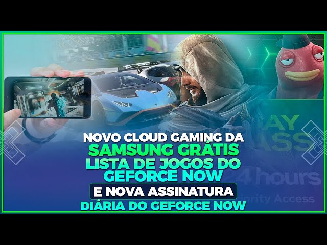 Jogos em nuvem: Xbox Cloud Gaming e GeForce NOW estreiam hoje nas TVs  Samsung