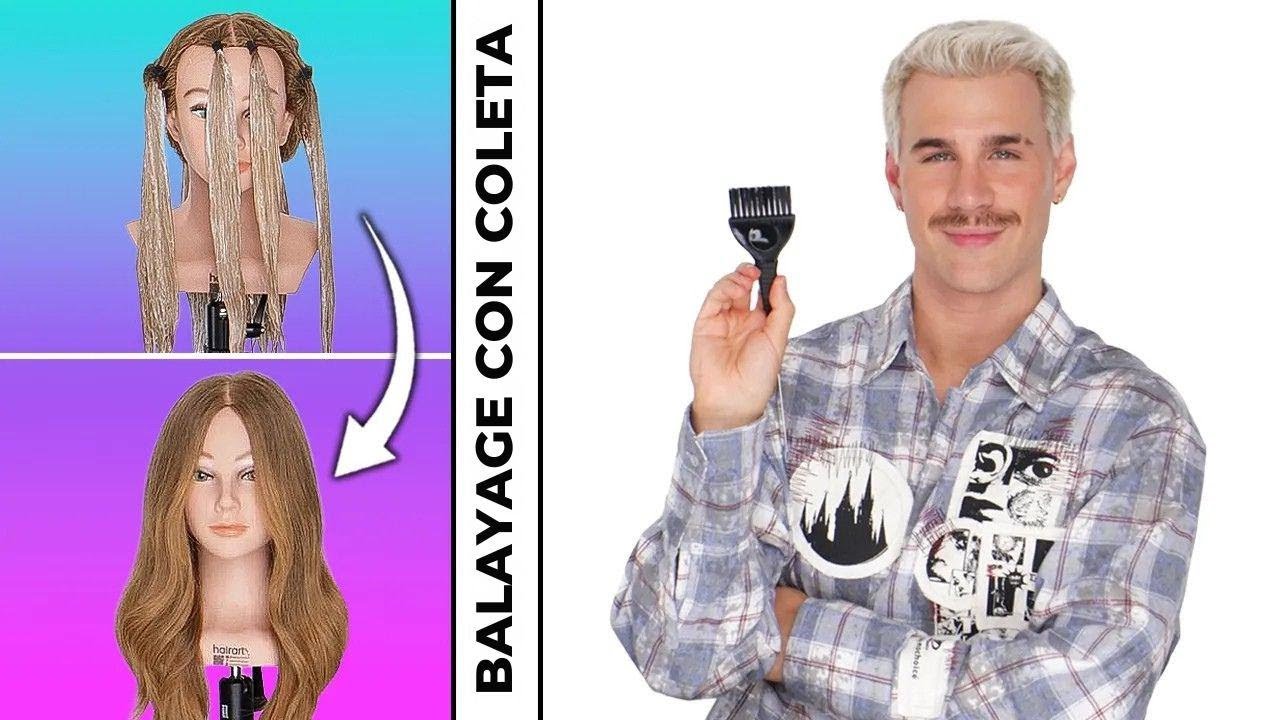 Balayage fácil y rápido en coleta con Brad Mondo