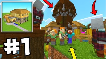 Build craft 2024 Multiplayer Survival Walkthrough Gameplay Part 1 | Build craft: master block 3d