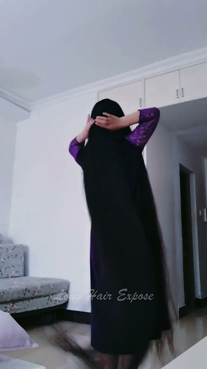 Long Hair Expose | #shortsvideo #longhair #longhairponytail #longhairasian  #domesticlonghair