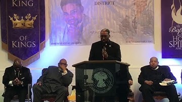 Progressive Judah District-Official Night Honoring Administrative Assistant Jerry Madkins