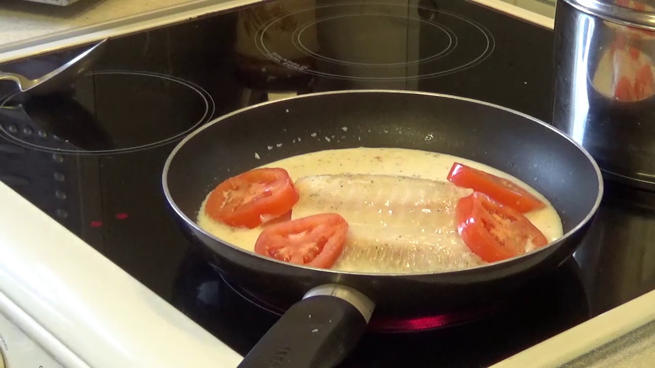 Poaching a delicious and tender Halibut fillet . Crazy Chef YouTube