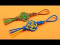 Super Easy Paracord Lanyard Keychain | How to make a Paracord Key Chain Handmade DIY Tutorial #55