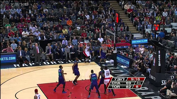 Raptors Highlights: Lowry's Corner Three - April 1...