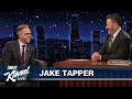 Jake Tapper on Taylor Swift Election Conspiracies &amp; Interviewing People Caught Up in Iconic Scandals