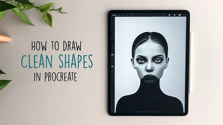 How to draw clean shapes in Procreate | Mini Tutor...