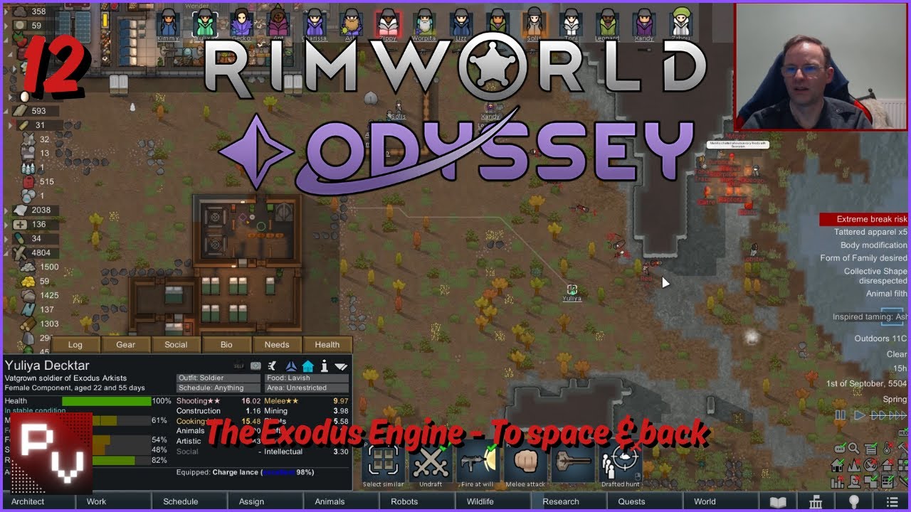 To space and back | RimWorld Exodus EP12