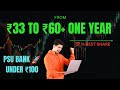 This PSU Bank Might Be The Hidden Gem Under ₹100