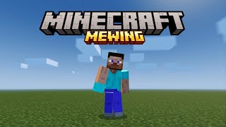 Steve Mewing ,Minecraft 🤫🧏‍♂️