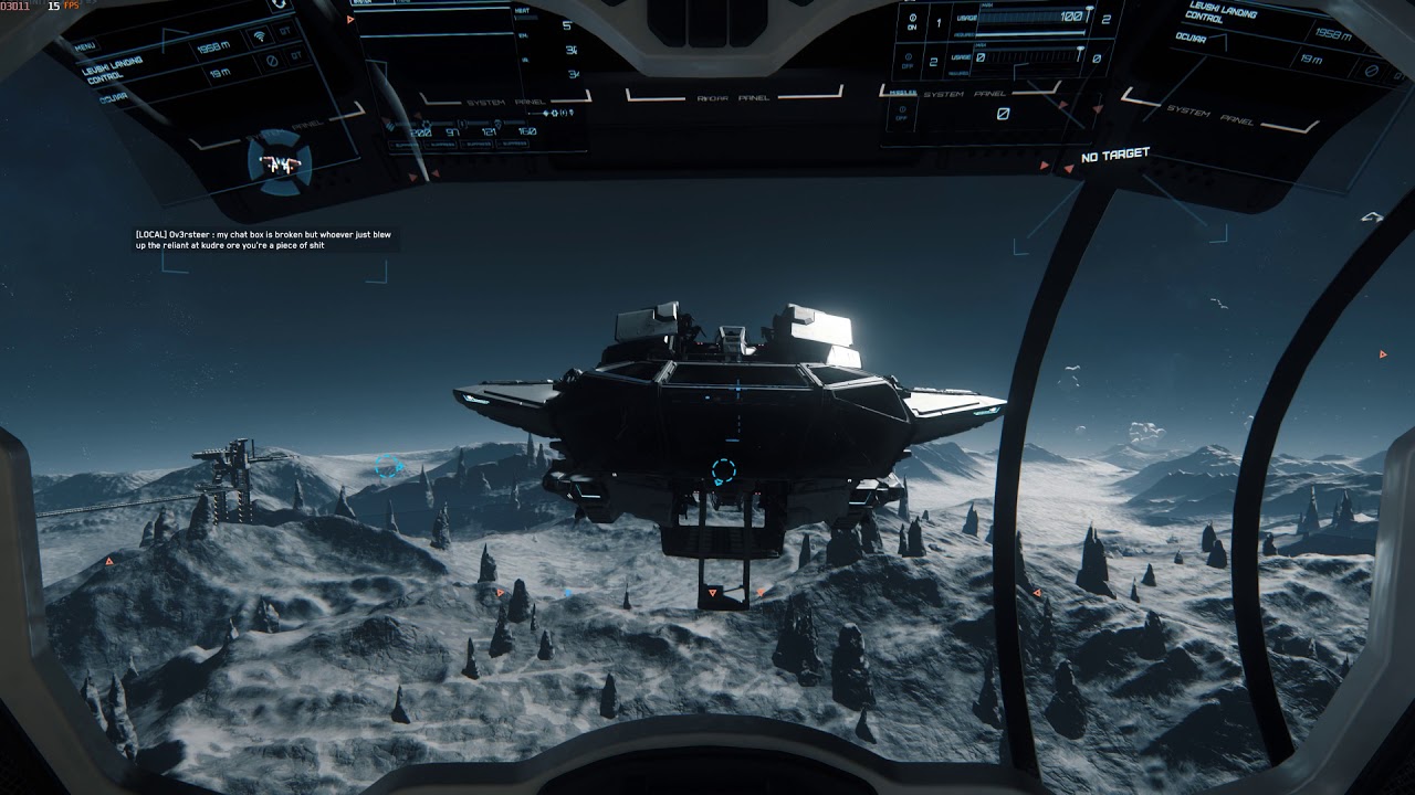 Star Citizen Reliant Kore Inside Flight mode change YouTube