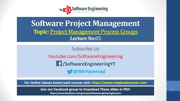 Project Management Process Groups | Lecture 05 - Urdu/Hindi