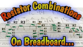 how to build series parallel circuit on breadboard | combination circuit on breadboard 🔥🚀