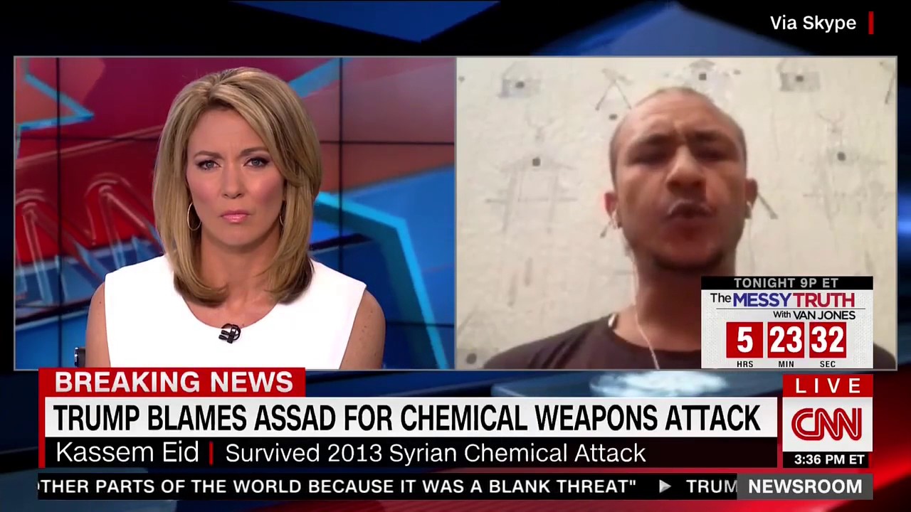 Chemical Weapons Attack Survivor to Trump: Don't Make Obama's Mistake on Syria