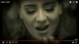 Adele - Hello - 4:40 - 5:05