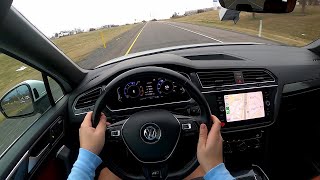 Volkswagen Tiguan SEL R-Line - Approaching Luxury Quality (and Price) - POV Driving Impressions