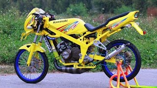 Story wa drag bike 😯, versi ninja Thailand 😀