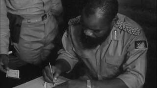 Ojukwu Unveils New Biafran Currency As He Announces The Aims Of The Secession  January 1968
