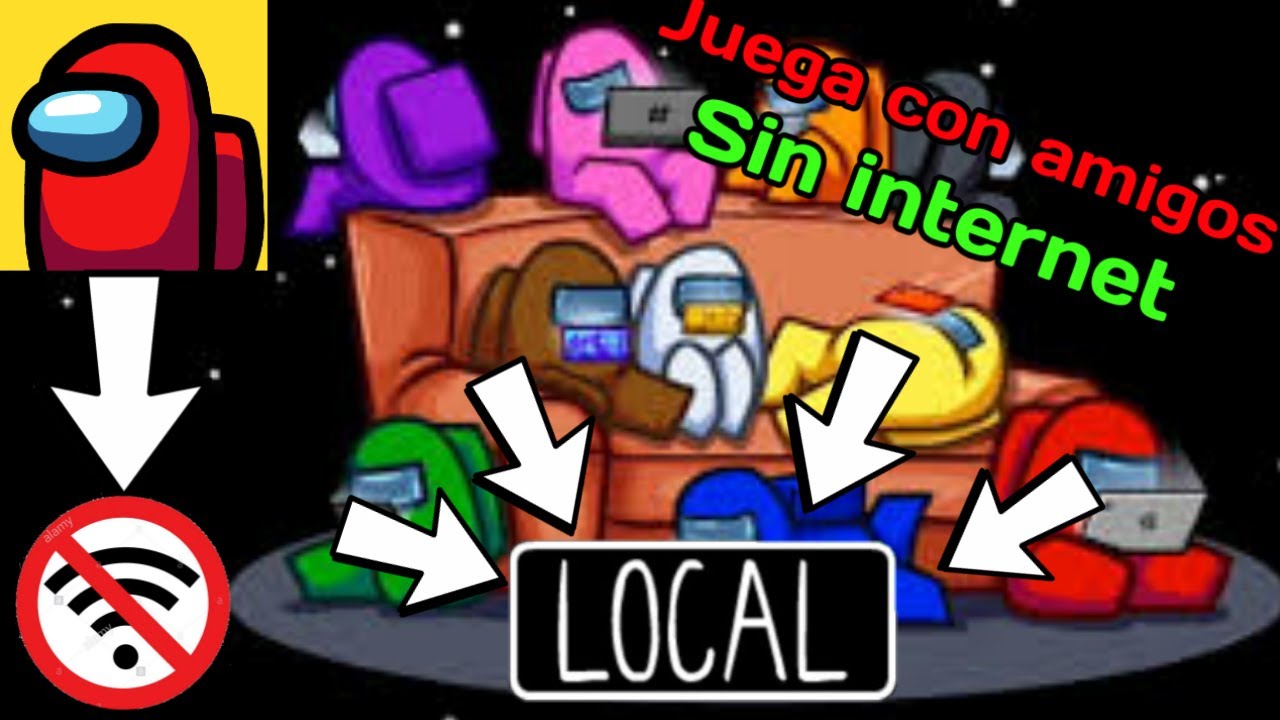 como jugar con amigos al among us sin internet(ACTUALIZADO) - YouTube