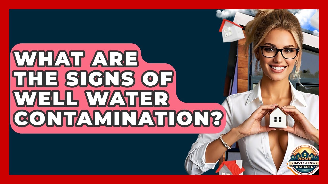 What Are The Signs Of Well Water Contamination? - Home Investing Experts