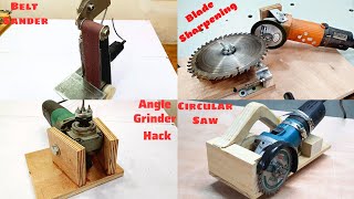 The Most Useful Projects For Workshop With Angle Grinder || Woodworking.