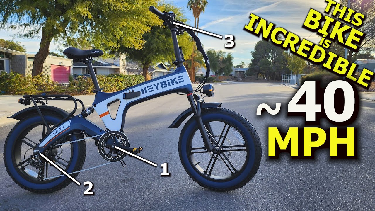 THE NEW HEYBIKE Tyson IS INCREDIBLE – FIRST RIDE!