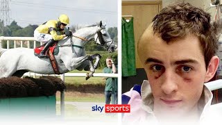The jockey who died for 7 seconds after horror fall!