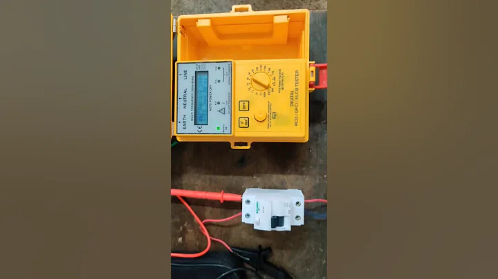 Trip in 0.009 sec | RCCB Testing #electrical #rccb #elcb #shorts