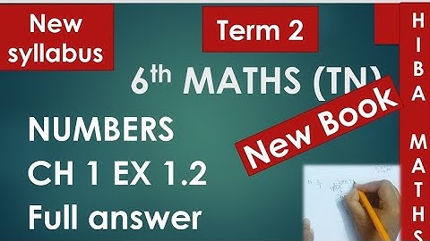 6th maths term 2 chapter 1 exercise 1.2 full answers tn samacheer new syllabus