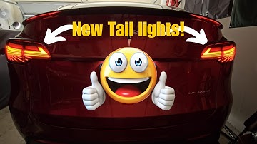 Tesla Model 3/Y Tail Lights Phantom Style Tail Light Assemblies LED Turn Signal