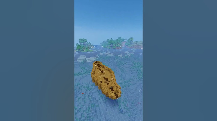 Eu Construí um Barco no Minecraft!