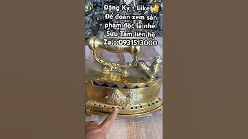 Bàn ủi con gà #đồcổcầnthơ #đồcổ #lưđồng #bànủi