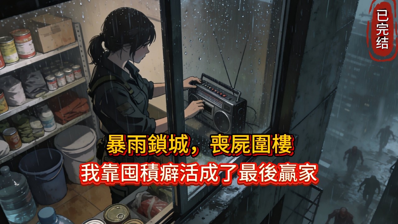 全球暴雨後…人類變成「活屍」！我躲進16樓囤貨屋，鄰居敲門求助，我卻從貓眼看到「刀」劇情反轉不斷！#novel  #comics #小说推荐  #末世  #小說   #完结文