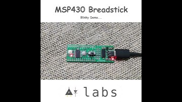 PlatformIO with MSP430 Breadstick CheeseDip v0.5 | Demo