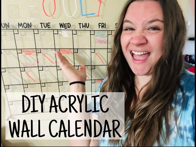 Replying to @asdfggh128 On My DIY Acrylic Calendar I use liquid