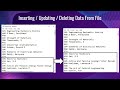 File Handling | Trick to Insert / Update / Delete a Record From Sequential File