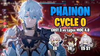 Phainon E2 vs Lygus - MOC 4.0 | Cycle 0 - Cost 3 - Honkai Star Rail