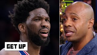 Jay Williams calls out Joel Embiid: Be a dominant post threat and stop settling for 3s! | Get Up