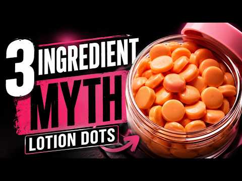 The 3-Ingredient Lotion Dot Myth | DIY Lotion Dots RECIPE