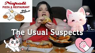 Napoli Pizzeria The Usual Suspects Mukbang screenshot 5