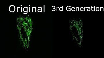 A Visualization of Audio Compression Through an Oscilloscope
