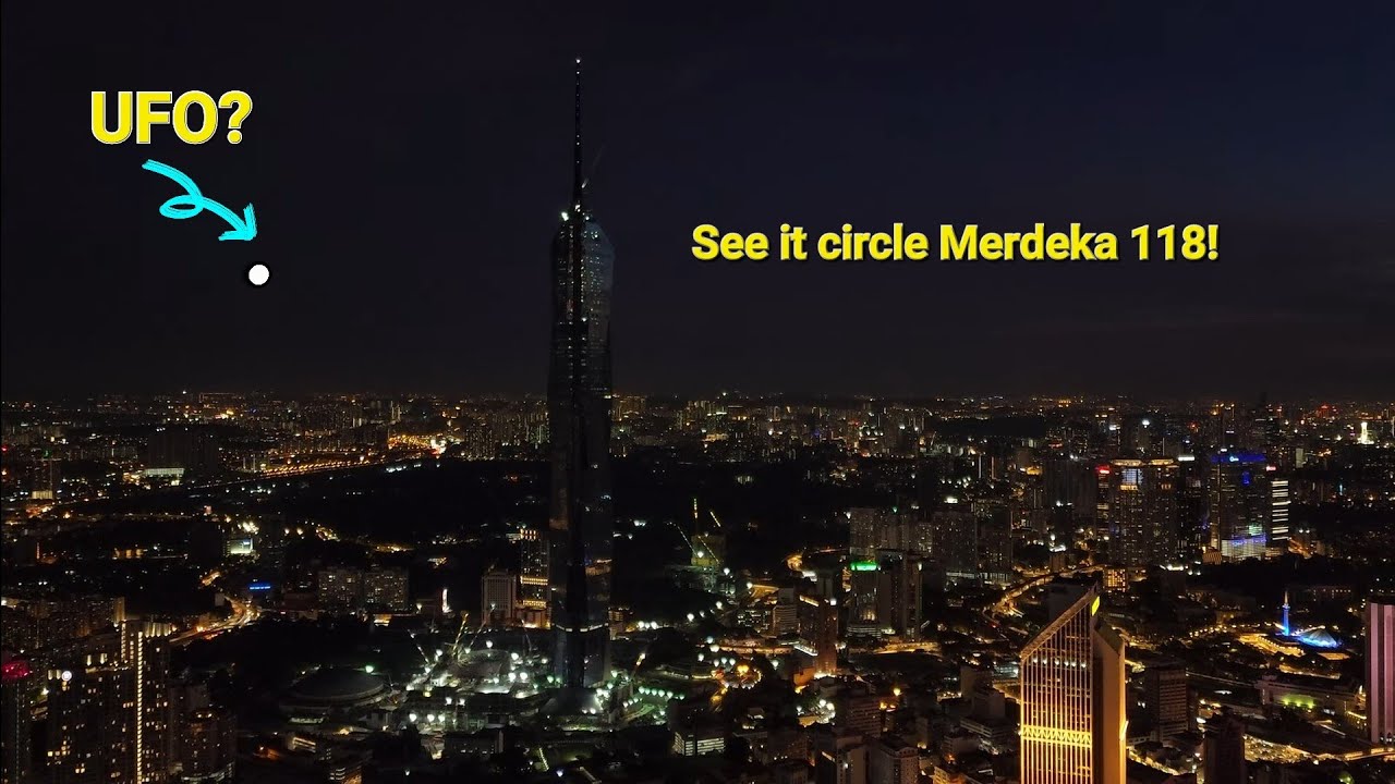 UFO Night Fall Merdeka 118 Highest Observation Deck TH05 Sky Deck ufo-night-fall-merdeka-118-highest-observation-deck-th05-sky-deck