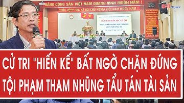 Cử tri “hiến kế” bất ngờ chặn đứng tội phạm tham nhũng tẩu tán tài sản