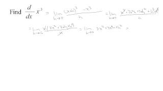 3.3-1-Derivation of the Power Rule for Derivatives
