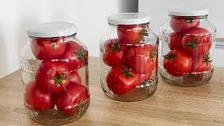 How I store fresh tomatoes for 2 years — no vinegar, no salt