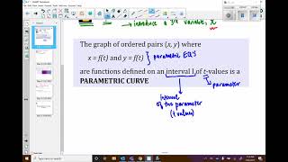 6.3 Parametric Equations and Motion