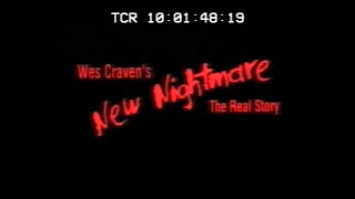 Wes Cravens New Nightmare - Extremely Rare Uk Vhs Trailer
